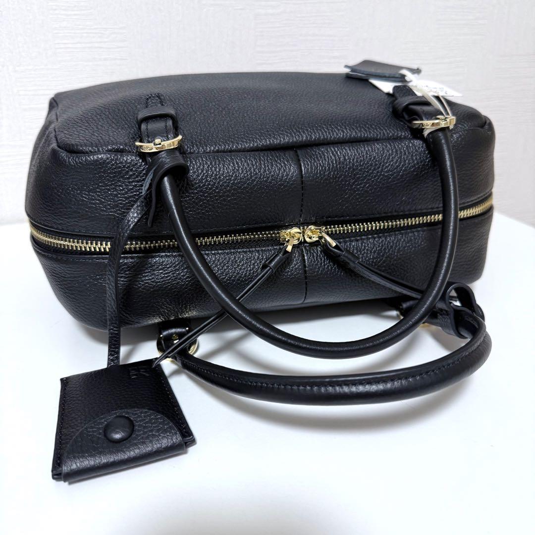 【新品】story. スイッチハンドル ボストンバッグ 牛革 2wayハンドル