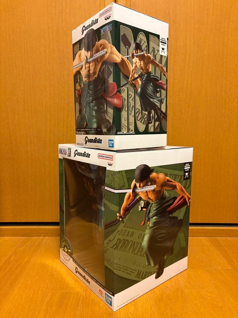 海外限定　ワンピース グランディスタ ゾロ　スペシャルエディション　他プライズ