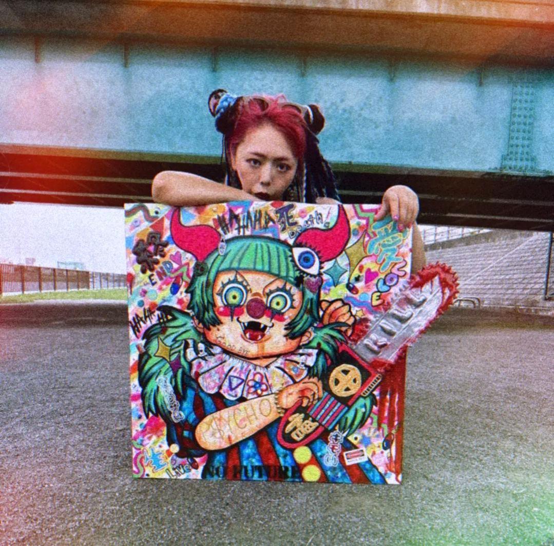 【一点物/飛び出すアート♡】PSYCHO PARTY【S15号】