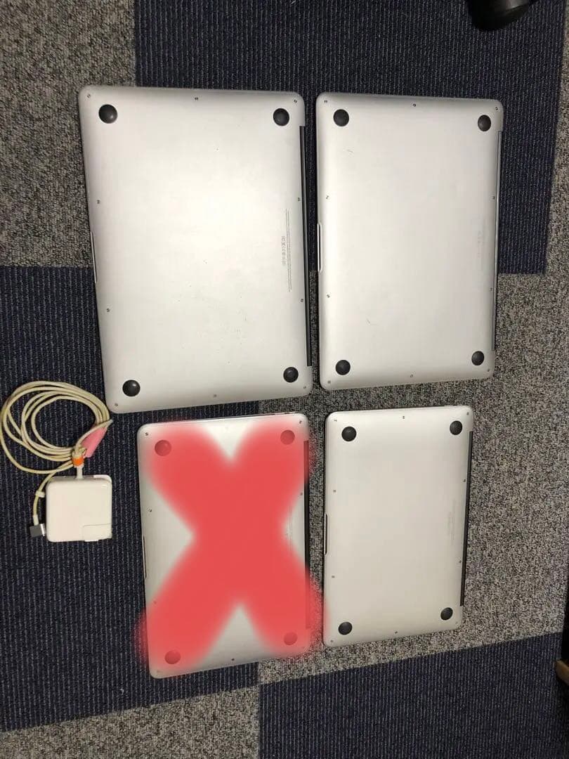 MacBook Air 本体 3台セット 充電器付き