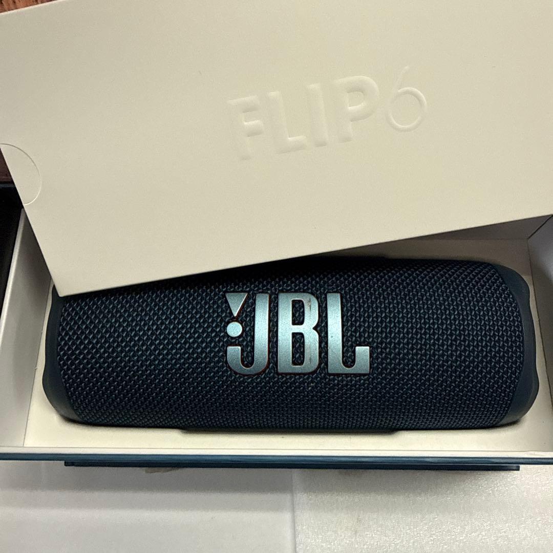 JBL FLIP6 ワイヤレススピーカー　ブルー