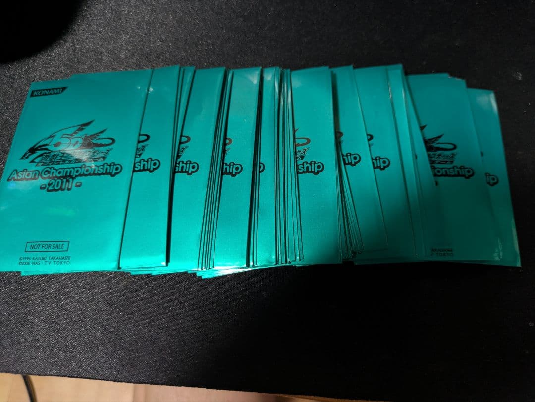 遊戯王　5D's アジアチャンピオンシップ2011スリーブ　80枚