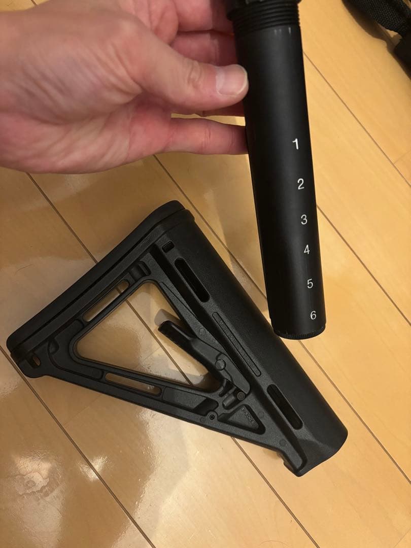 LayLaxライラクス次世代MP5用ピカティニーリアストックベース　MAGPUL