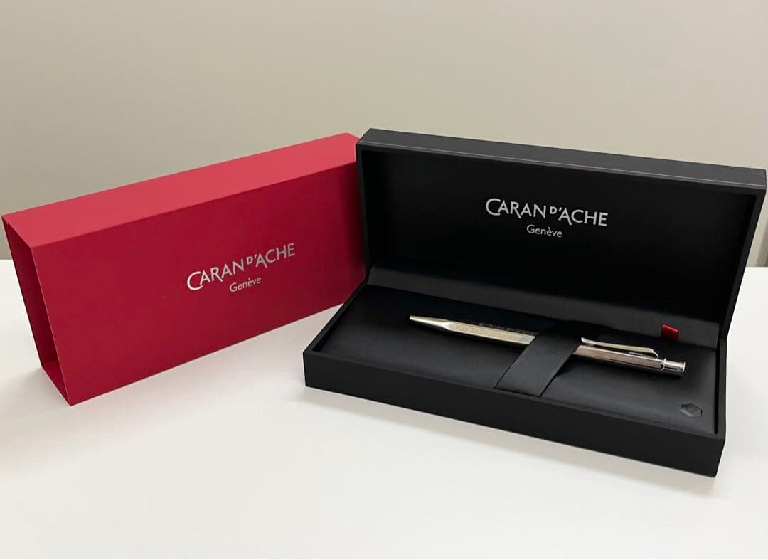 【新品】カラダッシュ　エクリドール　シェブロン　シルバー　ボールペン