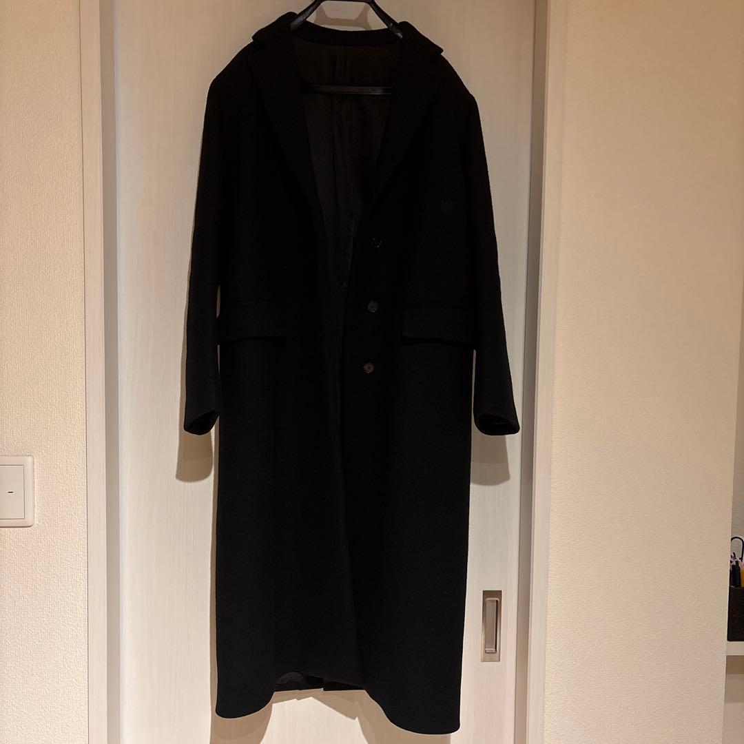 【美品】YLÈVE イレーヴ　チェスターコート 黒