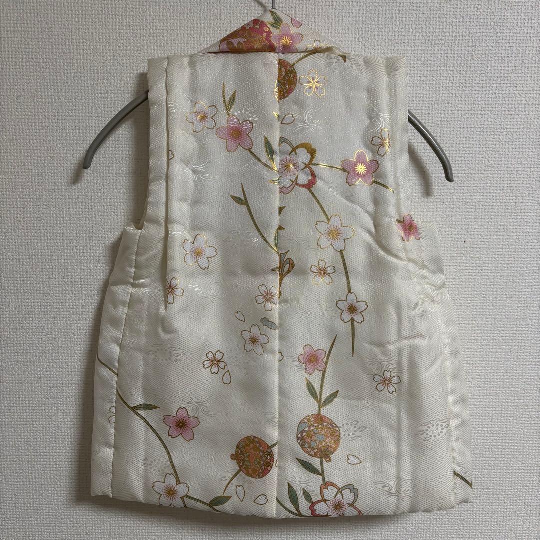 【美品】キョウエツ　七五三　くすみカラー　着物　淡色　女の子 ３歳　セット