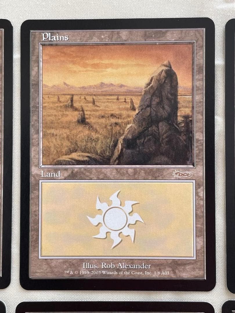 MtG 基本土地 平地/山/森/沼(オンスロート版アリーナランド)