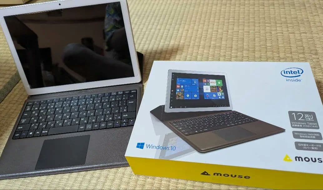 mouse 12インチ Windows 10 ノートPC 本体