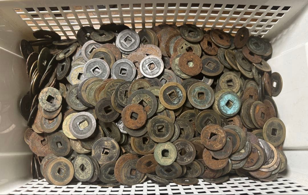 古銭/穴銭　寛永通宝　雑銭 6.2kgまとめ