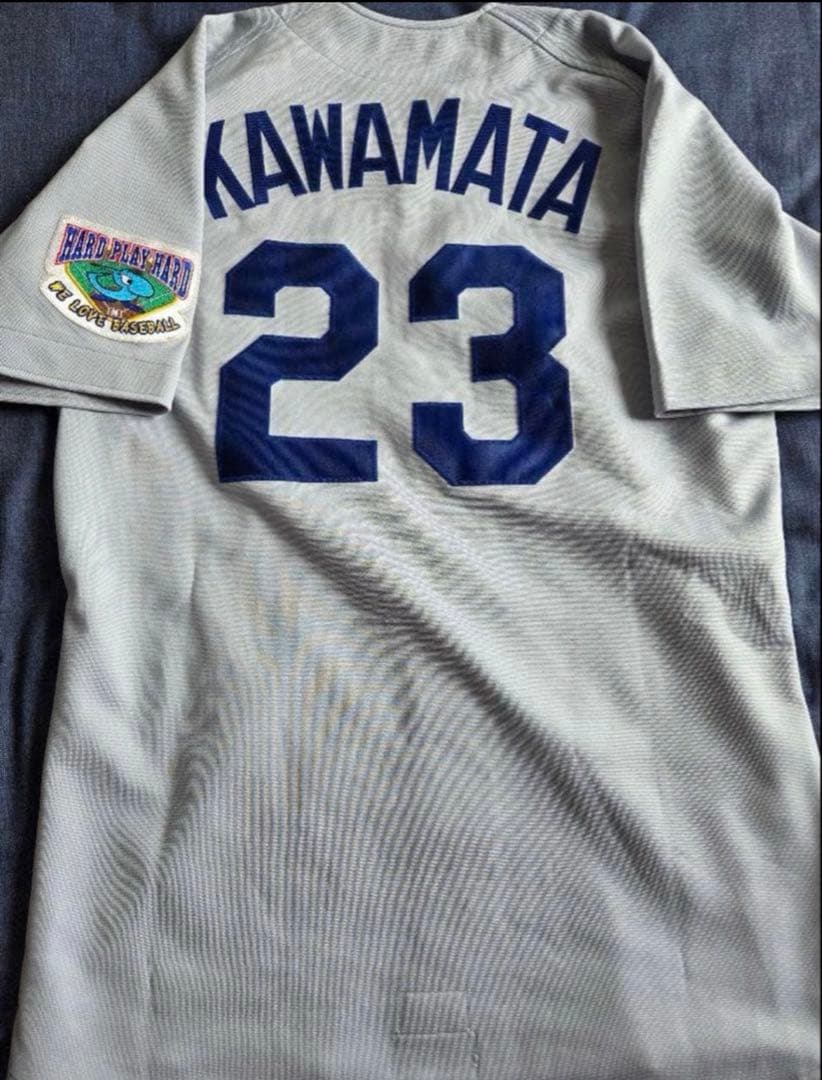 中日ドラゴンズ⭐️23 川又米利⭐️実使用ビジターユニフォーム