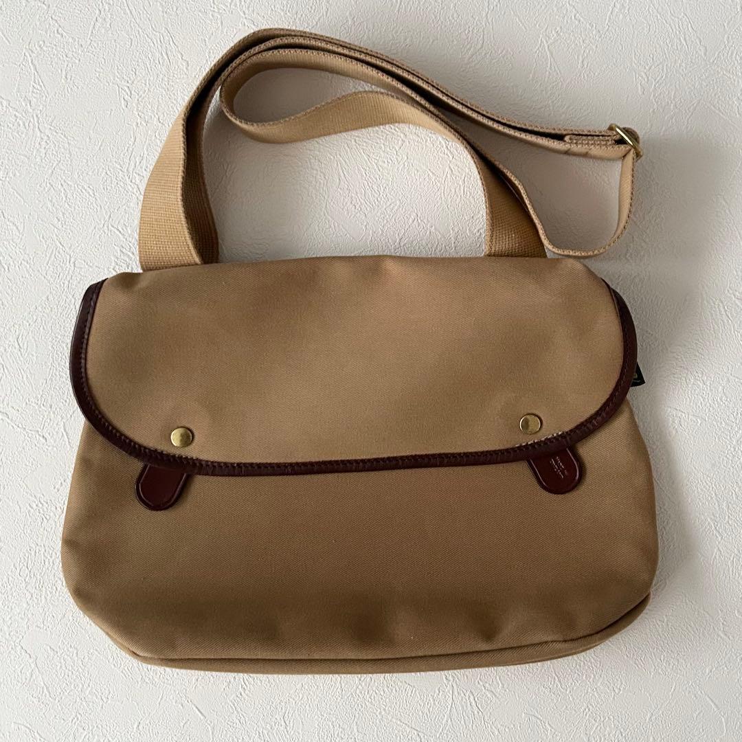 Brady ブレディ キャンバス ショルダーバッグ 英国製 レザー