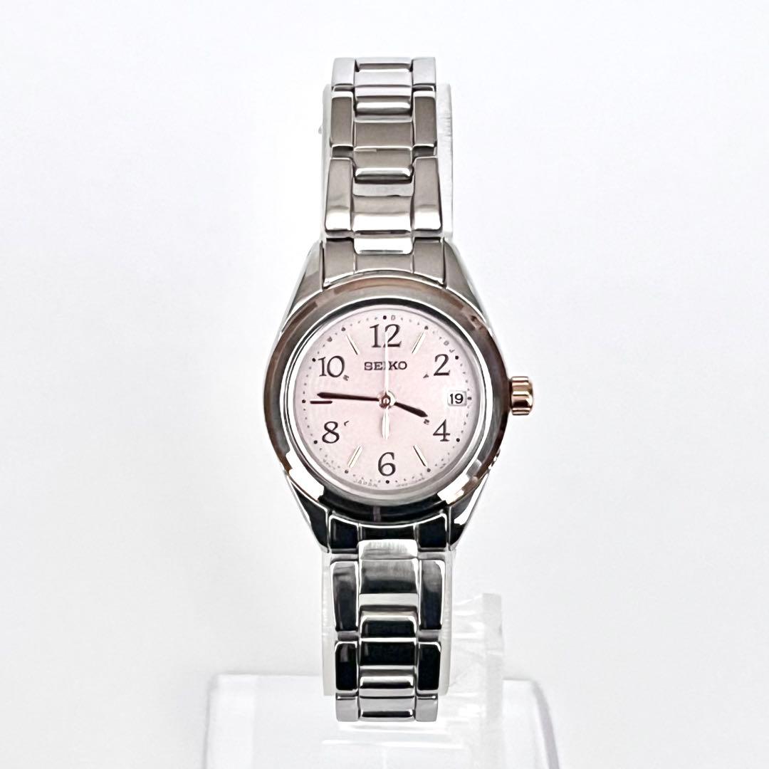 セイコー SEIKO レディース腕時計 稼働 電波ソーラー 磨き済み s1962