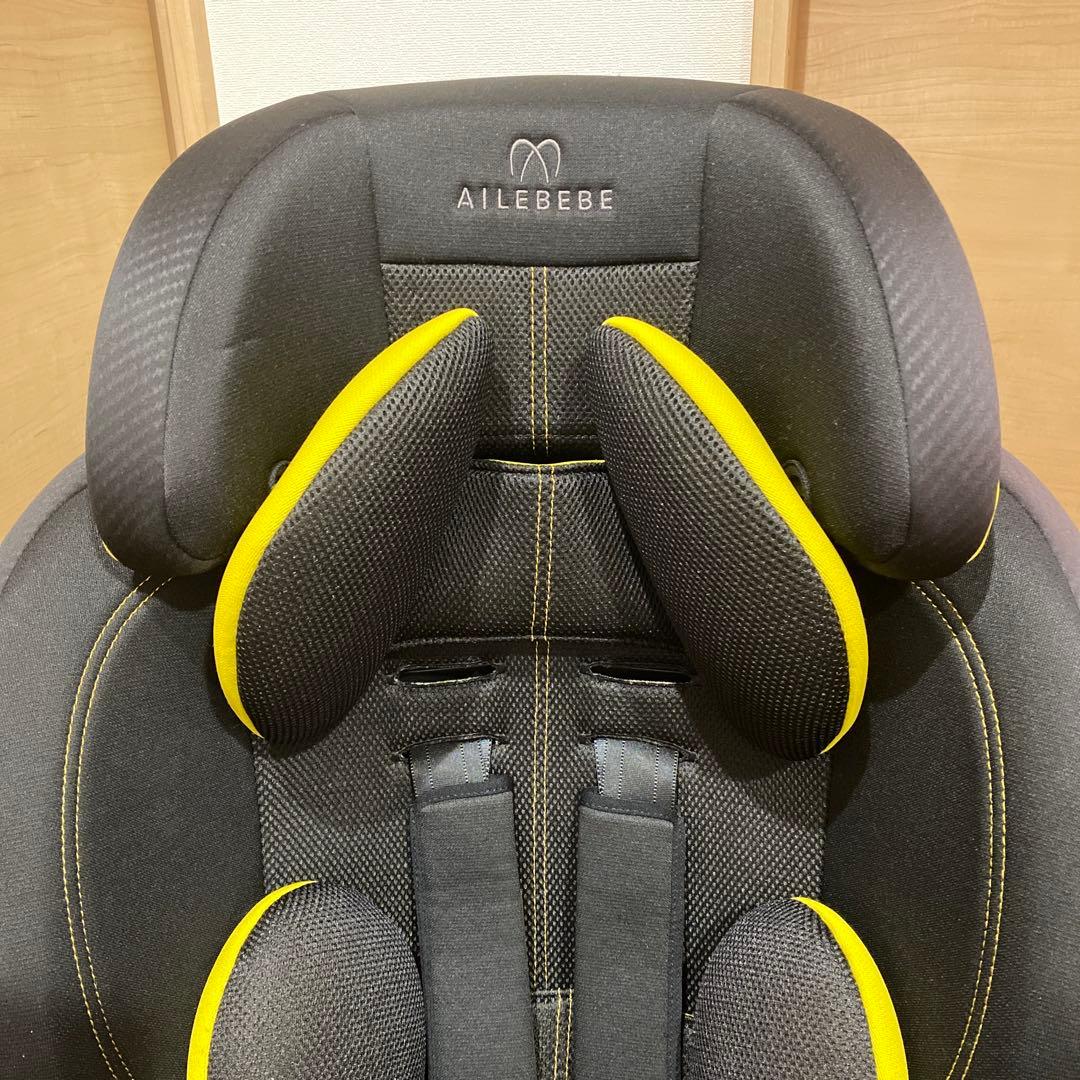 カーメイト エールべべ スイングムーン プレミアムS カーボンイエロー