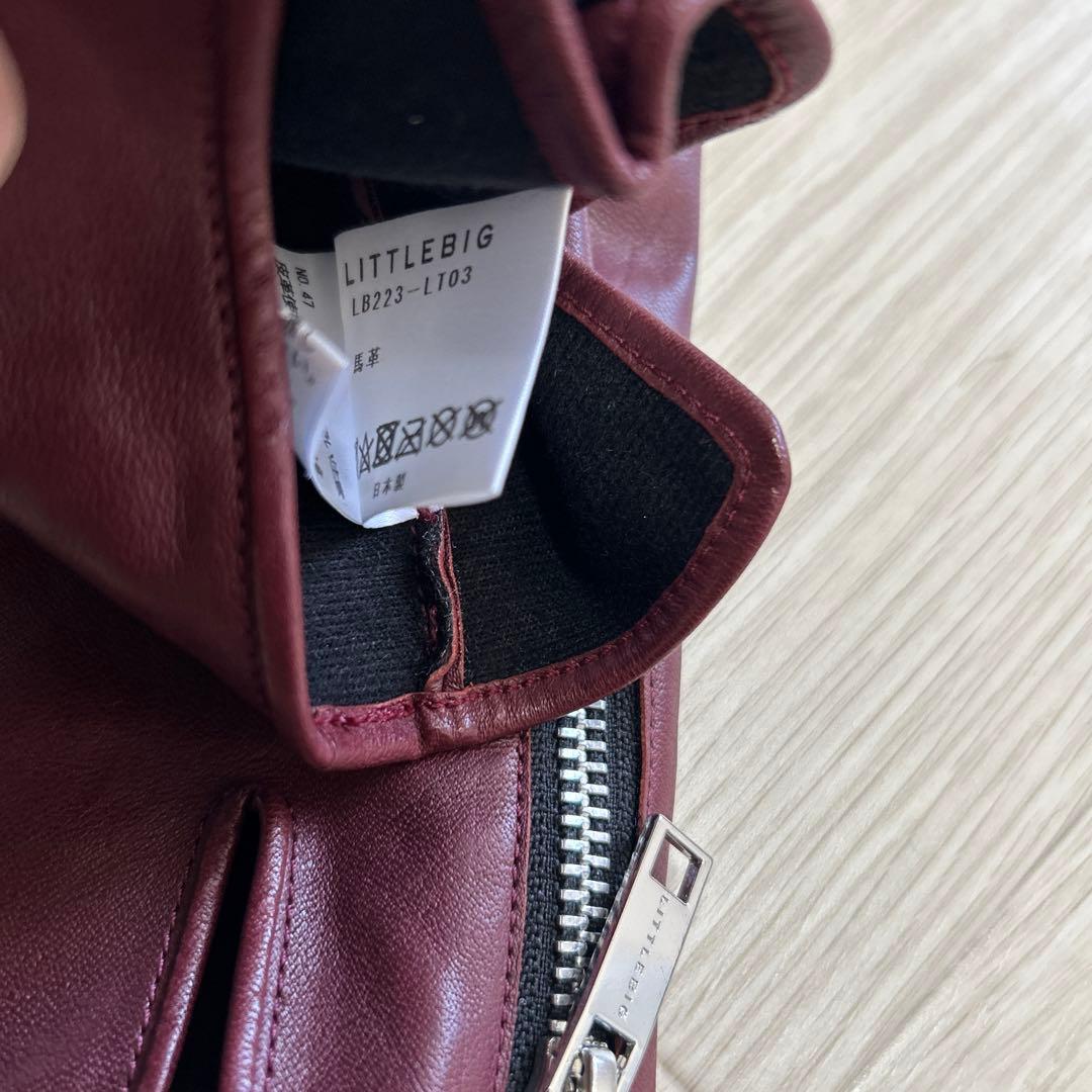 LITTLEBIG リトルビッグ　馬皮レザーグローブ　ホース