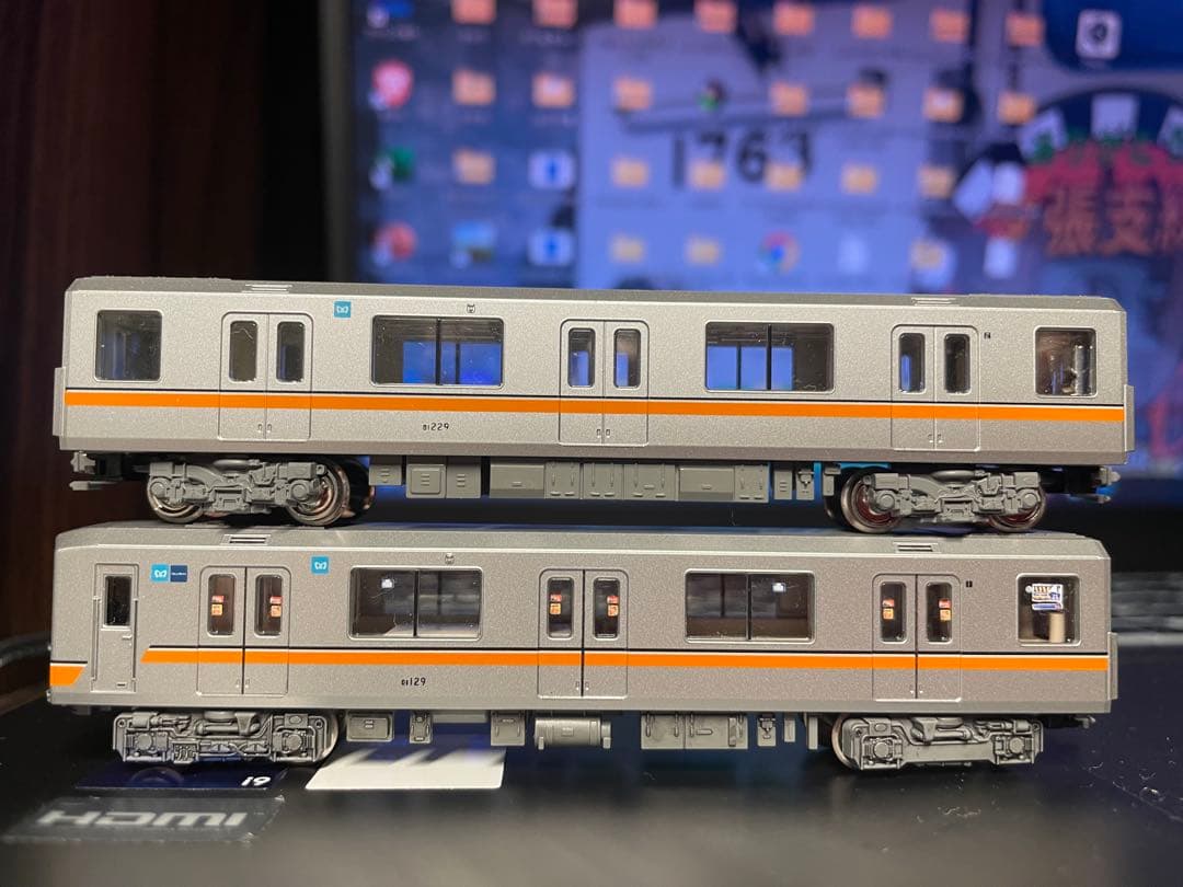 【加工品】東京メトロ 01系 銀座線 12両セット nゲージ 鉄道模型