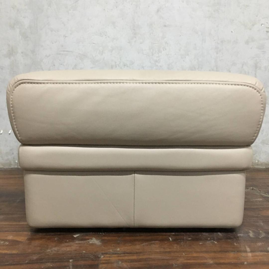 himolla ヒモラ オットマン 本革 総本革 トーブ色 ベージュ IDC大塚