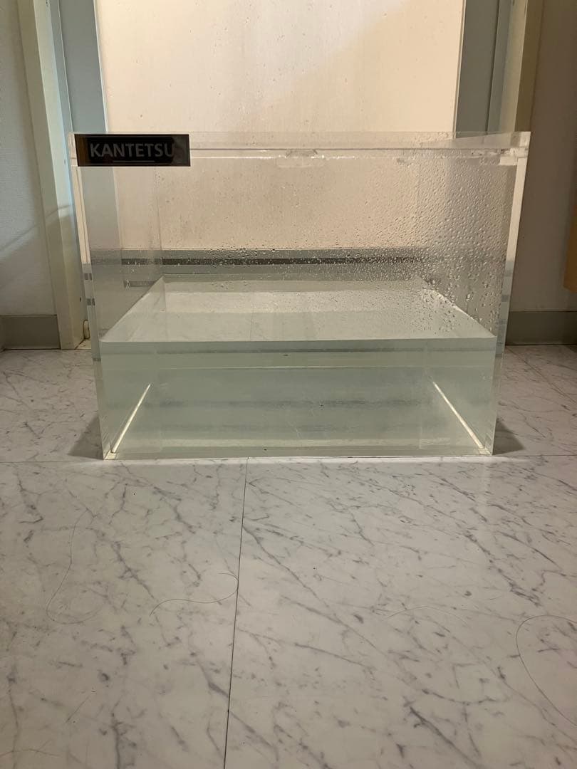 カンテツW450×D450×H350アクリル水槽 厚8㎜底面6㎜