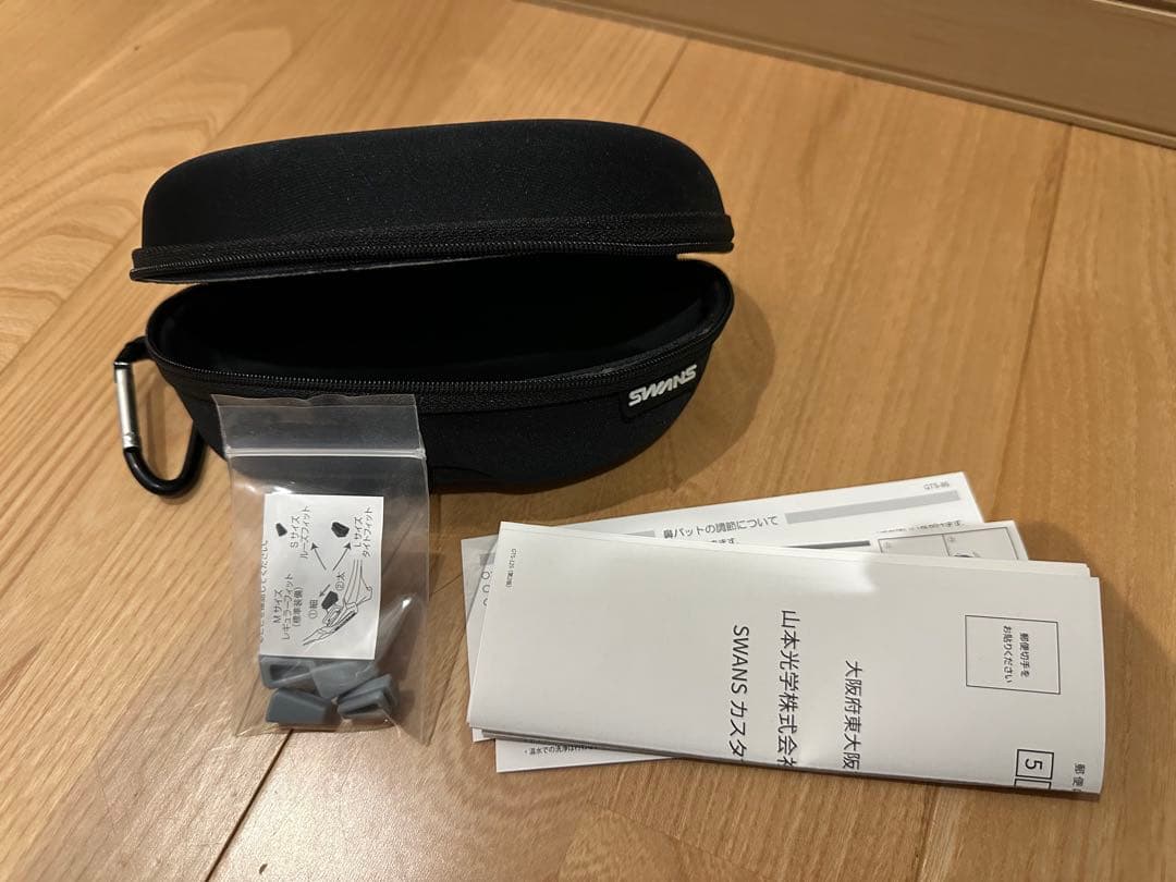 SWANS スポーツサングラス ホワイトフレーム