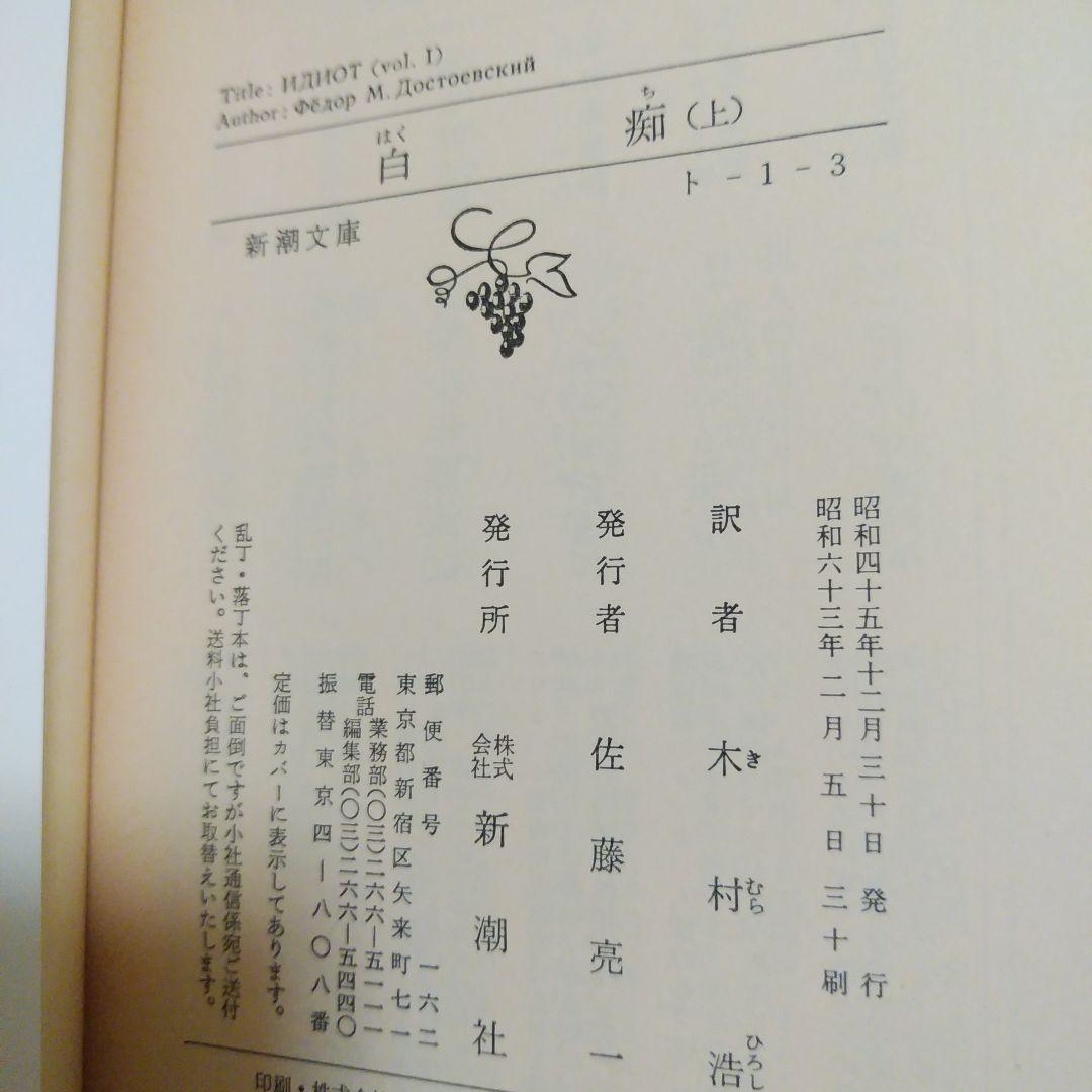 ドストエフスキー　19冊セット　罪と罰、未成年、悪霊、カラマーゾフの兄弟、白痴等