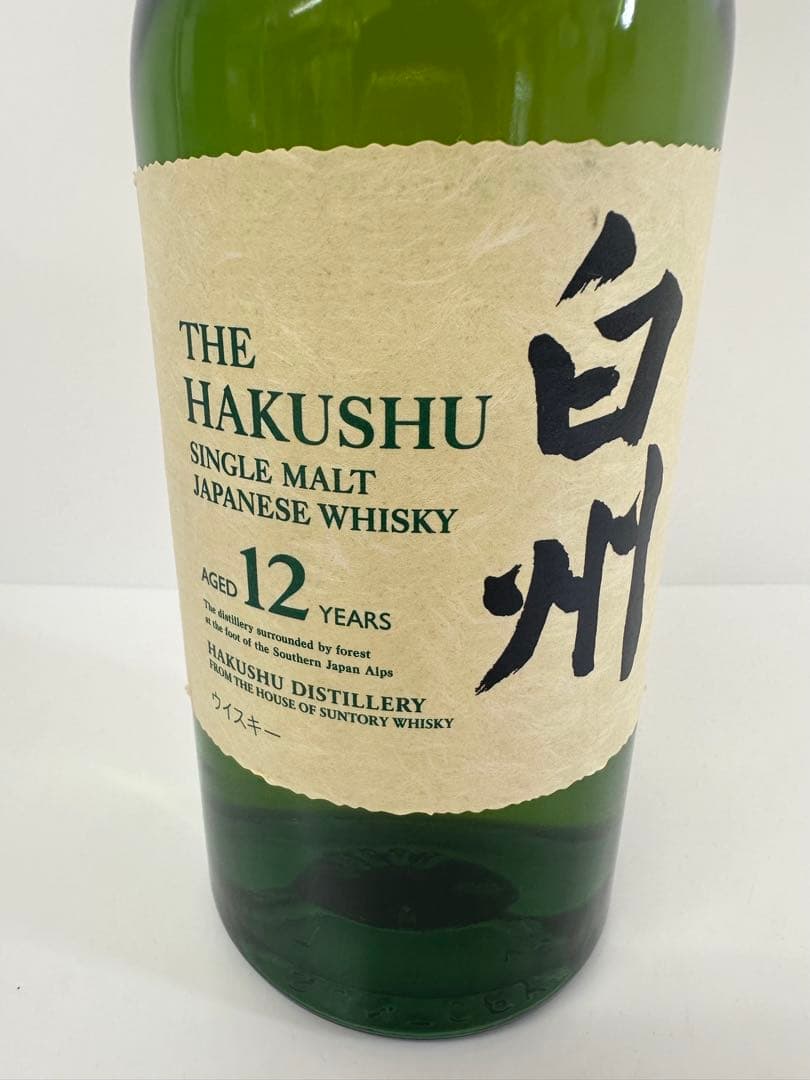 未開封 サントリー 白州 12年 700ml 43% シングルモルトウイスキー