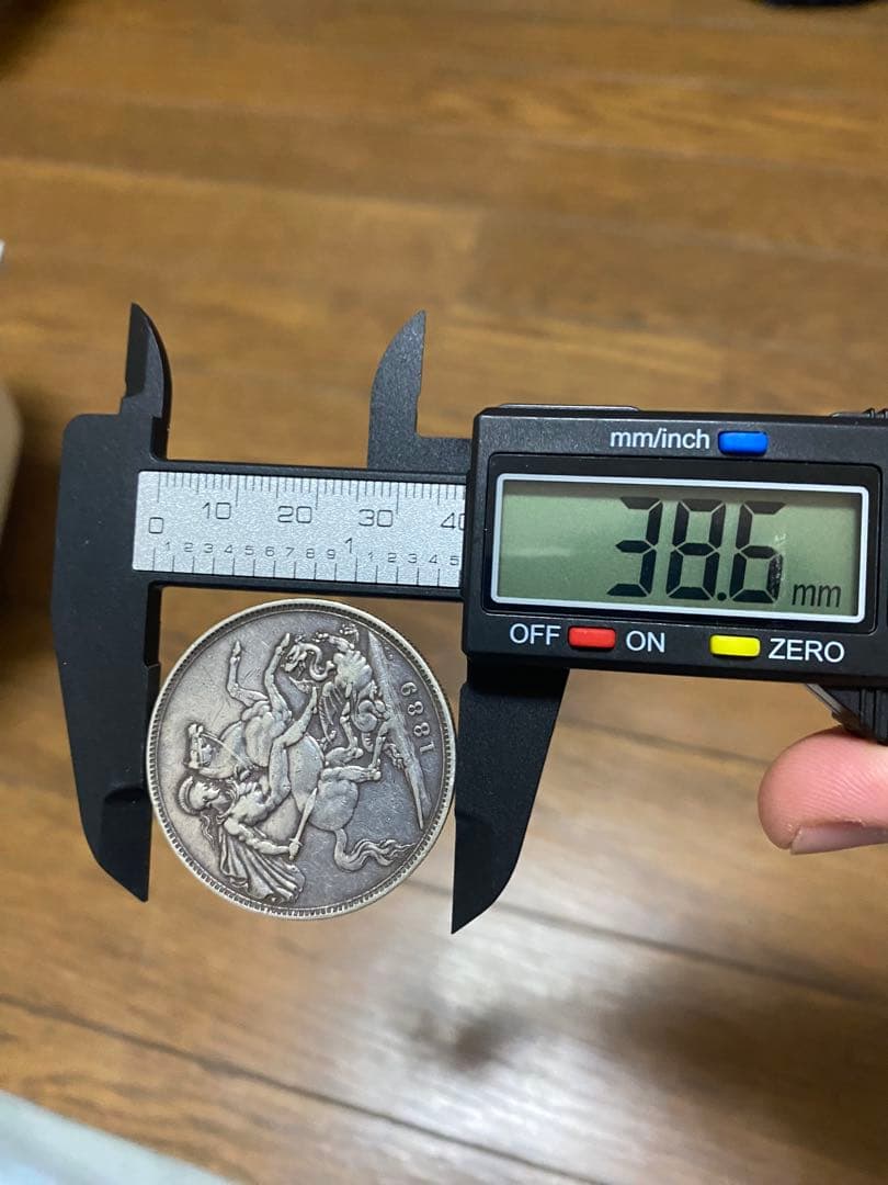 1889年 ヴィクトリア女王 銀貨 1ドル 本物保証