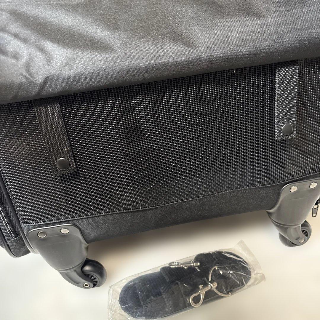 【未使用品】OFT 3wayペット用キャリーケースMサイズ ～10㎏軽量ブラック