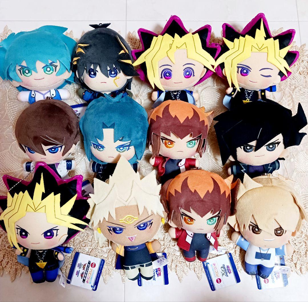 遊戯王 遊☆戯☆王 みにコレ ぬいぐるみ マスコット まとめ売り【12体】 ②