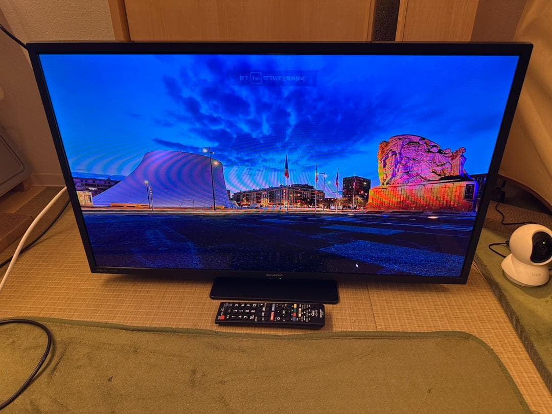 SHARP シャープ　32型　テレビ 2T-C32DE 2024年製　未使用近い