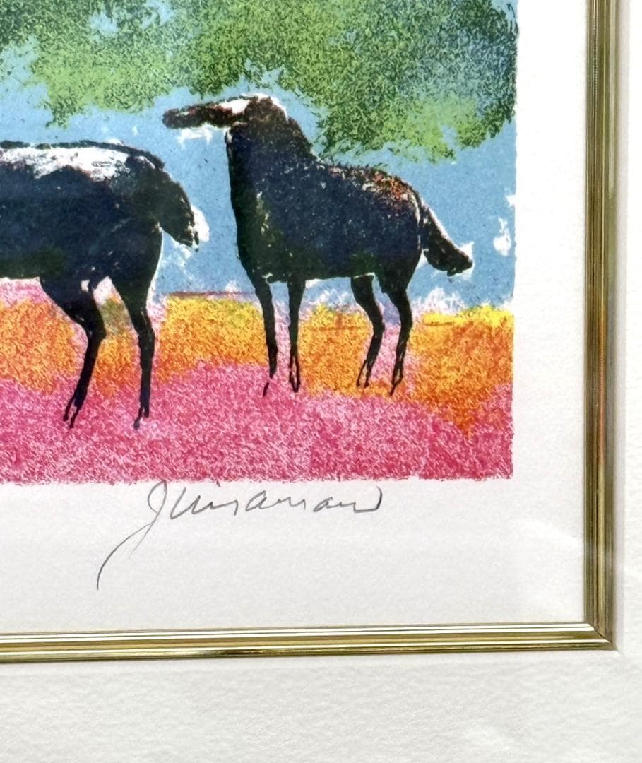 ポール・ギアマン　　オリジナルリトグラフ