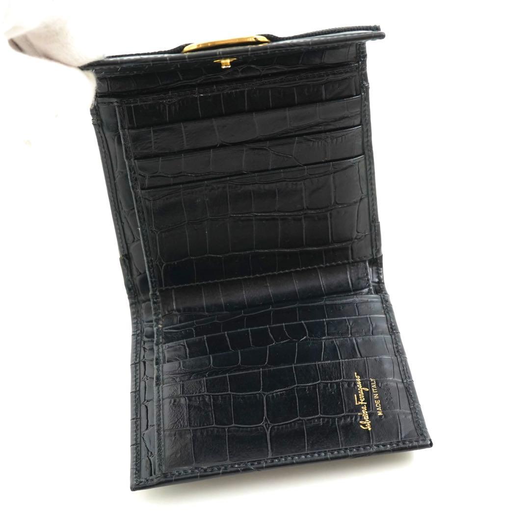 ✨新品未使用✨　Salvatore Ferragamo ミニ財布　ヴァラリボン