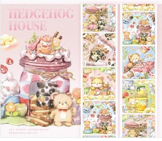 海外マステ　ステッカー　切り売り【封口3】