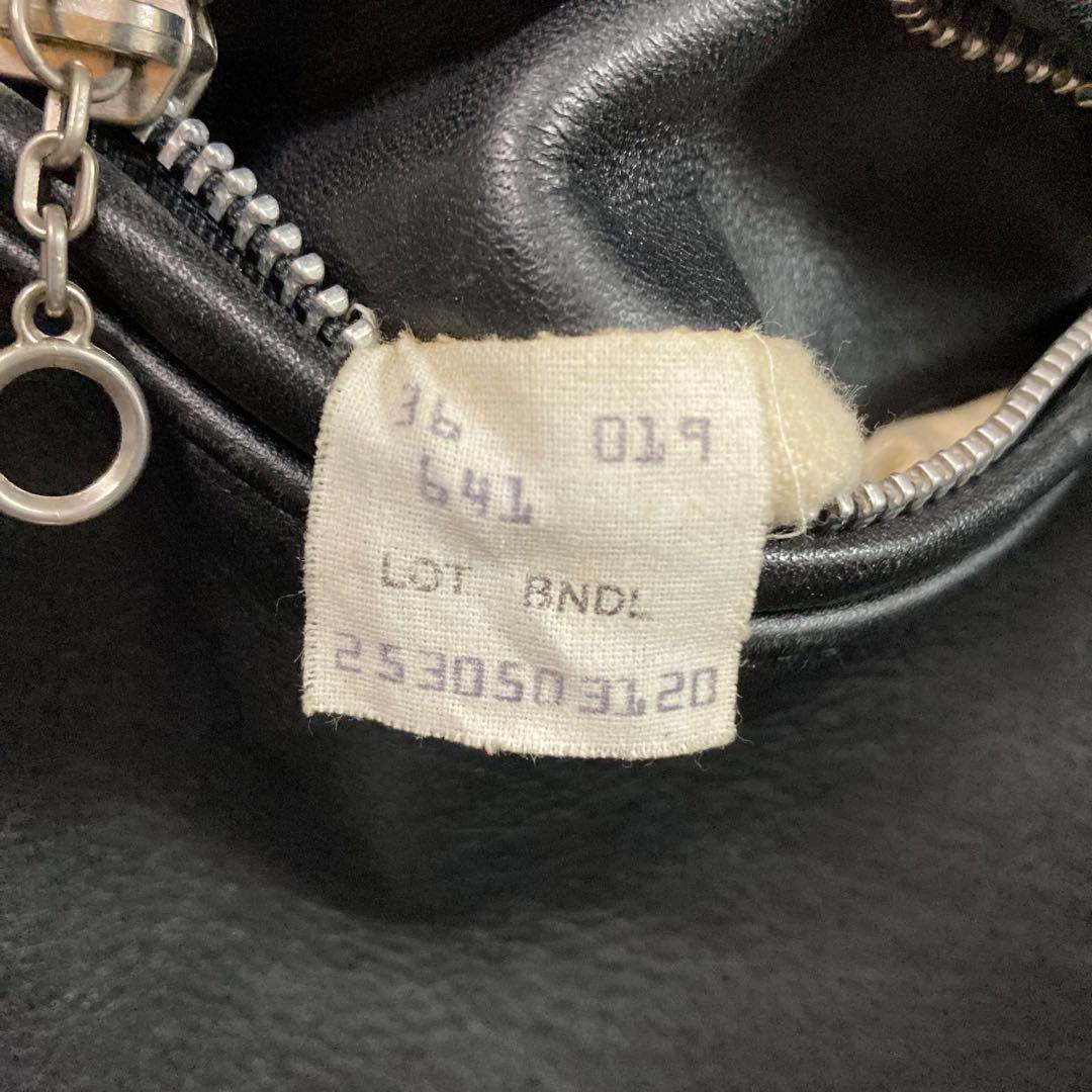 Schott ショット シングル ライダース ジャケット 36 ボアライナー付き