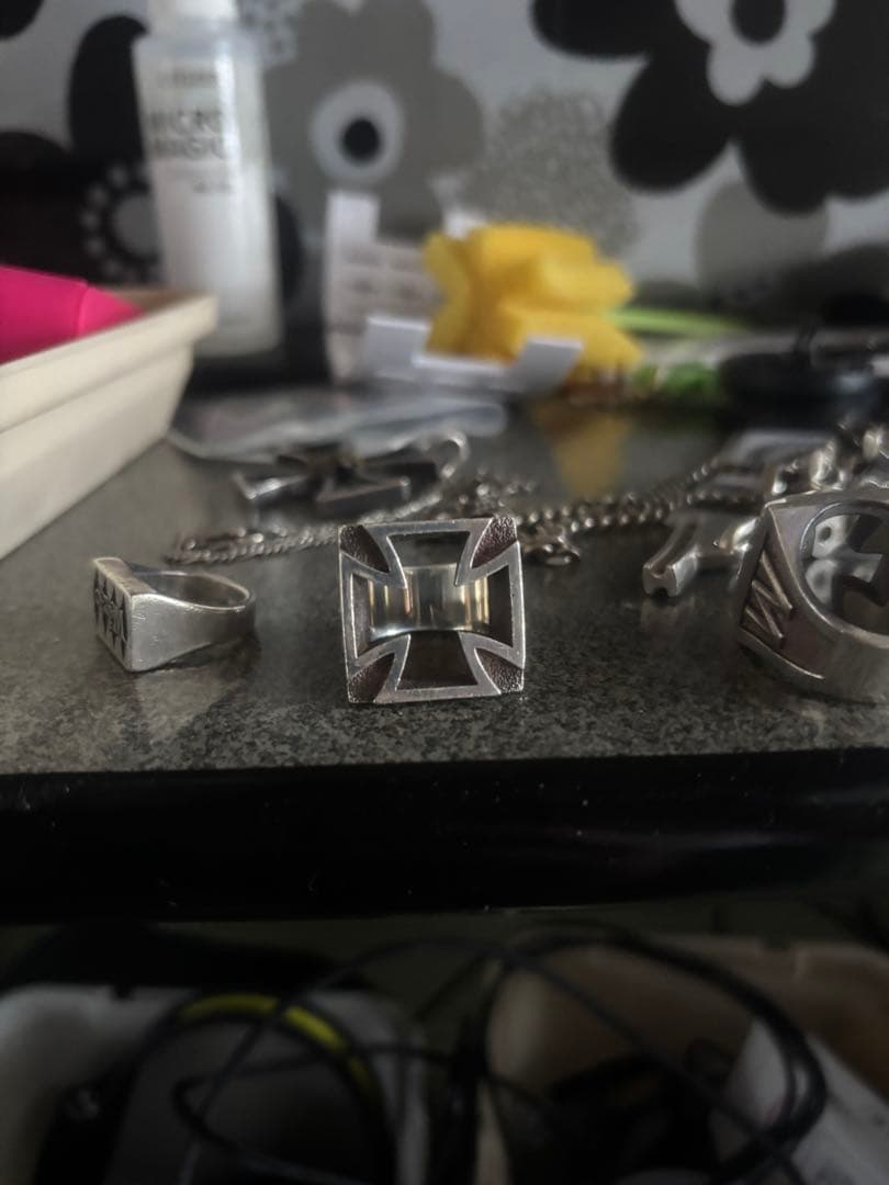 ウィアード　アイアンクロスリング18号　ラスト1