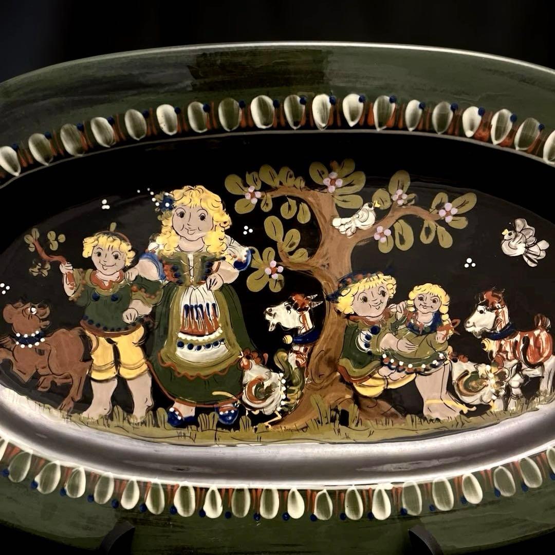 [希少] スイス　コーラー・ビール社製 ヴィンテージ　プレート　壁飾り'60