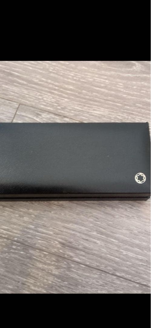 MONT BLANC 黒ボールペン 専用ケース付き美品