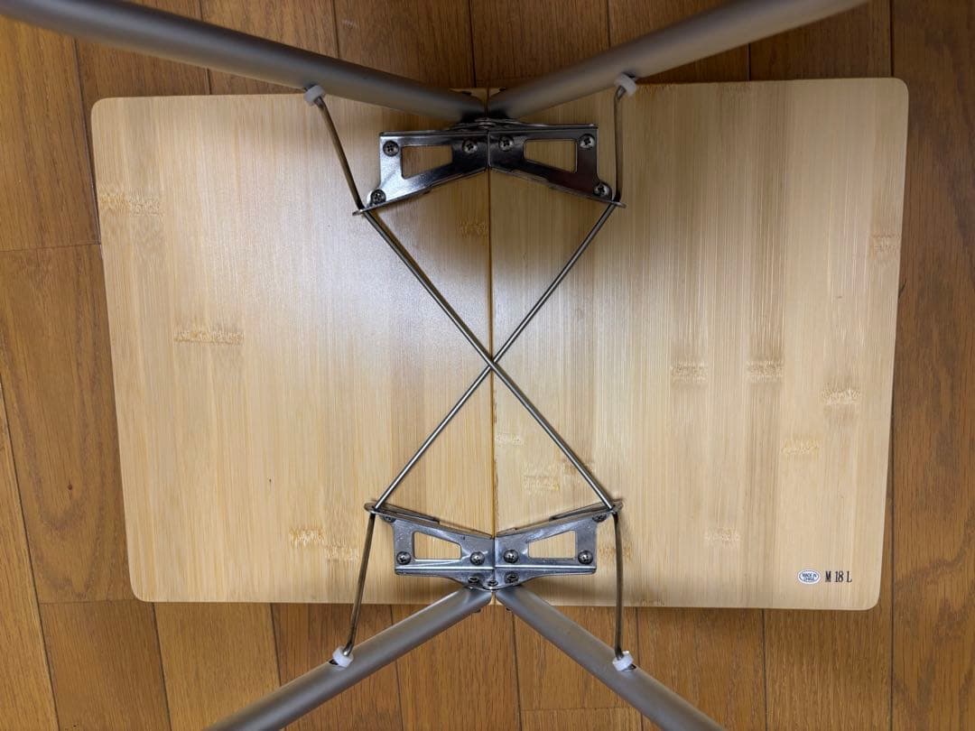  peak スノーピーク　MYテーブル竹 折りたたみアウトドアテーブル