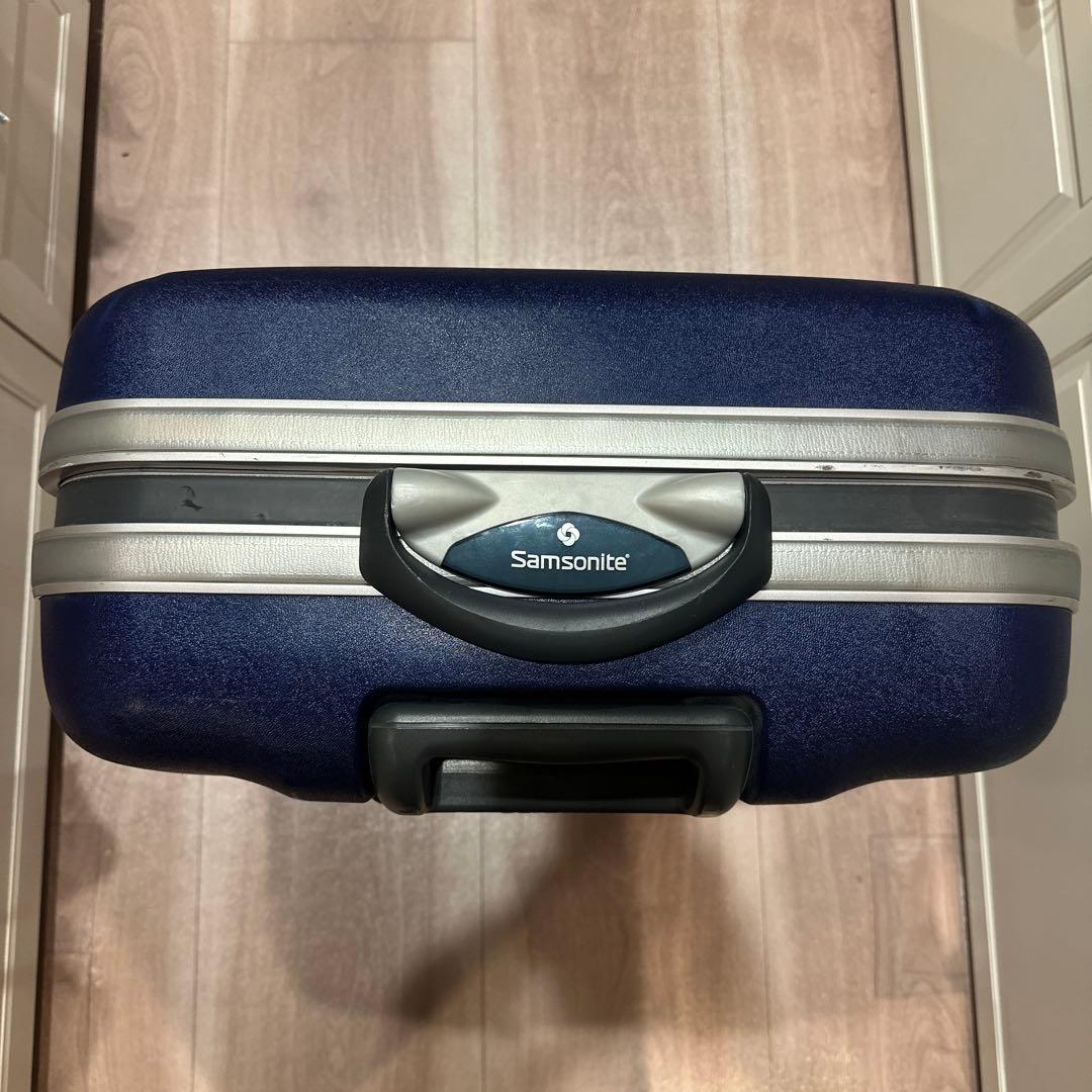 Samsonite サムソナイト スーツケース Lサイズ 鍵付き ブルー系