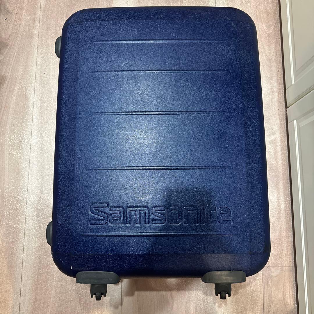 Samsonite サムソナイト スーツケース Lサイズ 鍵付き ブルー系