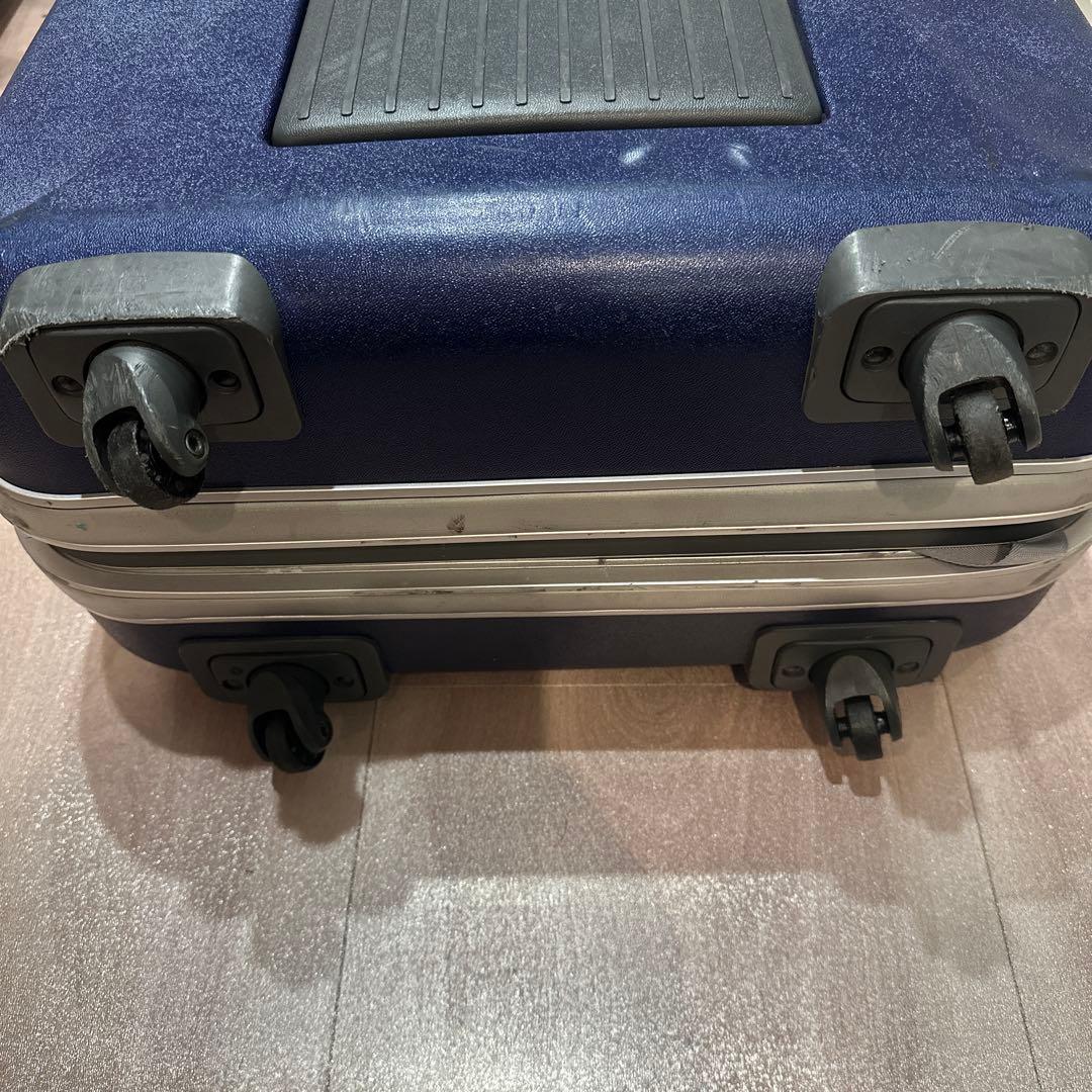 Samsonite サムソナイト スーツケース Lサイズ 鍵付き ブルー系