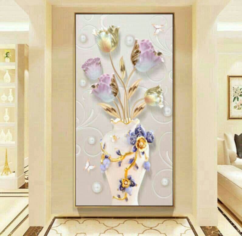 値下げ！【新品現代玄関画廊下装飾画