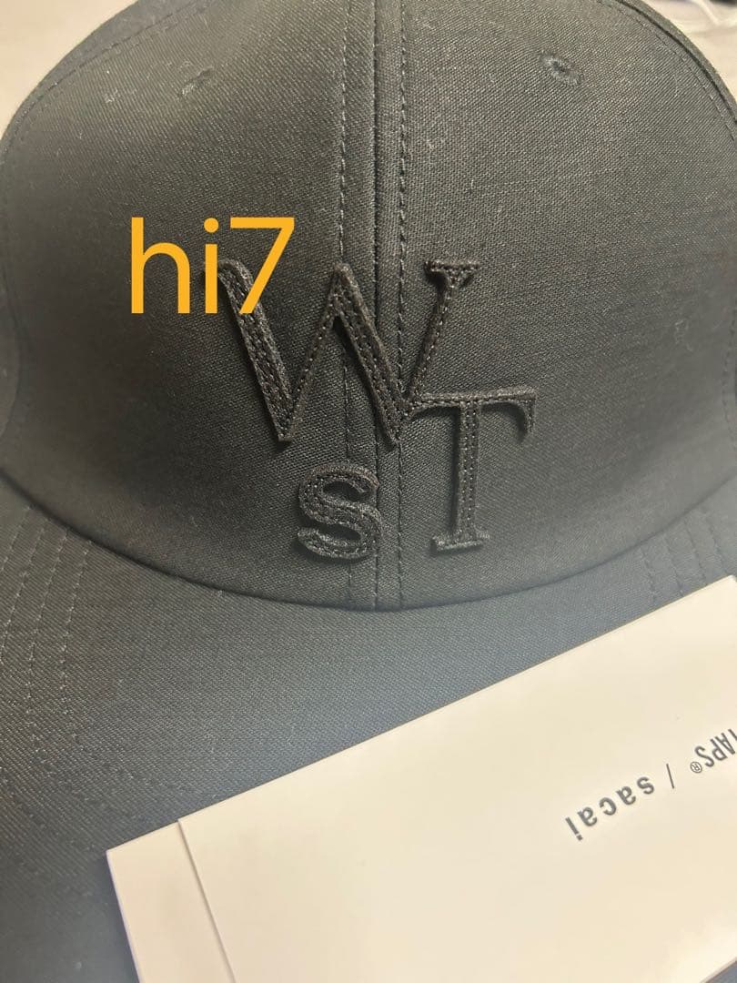 WTAPS Cotton Back Satin Cap ブラック