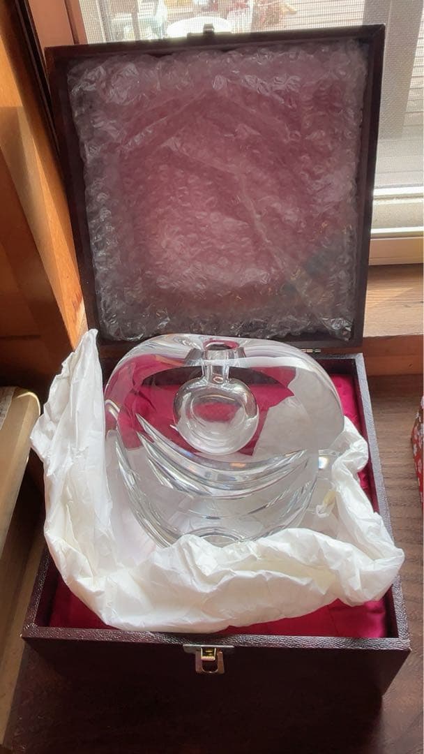 HOYA CRYSTAL TOKYO サイン入り 3.45kg クリスタル 花瓶