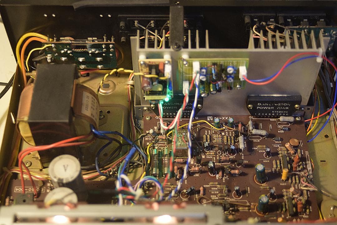 JA-S15 VICTOR プリメインアンプ メーターアンプ追加 動作品