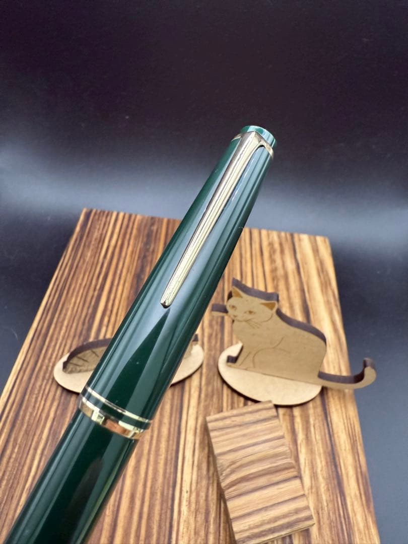 MONTBLANC 万年筆　NO.22 グリーン 14C