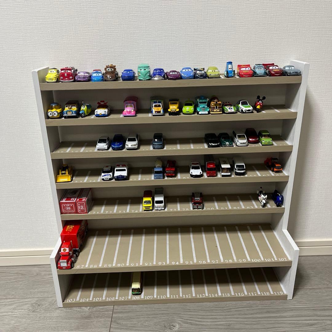 専用トミカ棚 7段