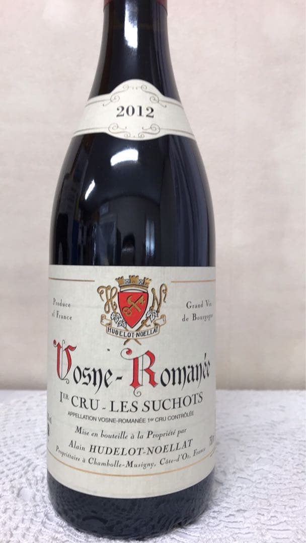 アラン　ユドロ　ノエラ　ヴォーヌ　ロマネ　1er レ　シュショ2012年