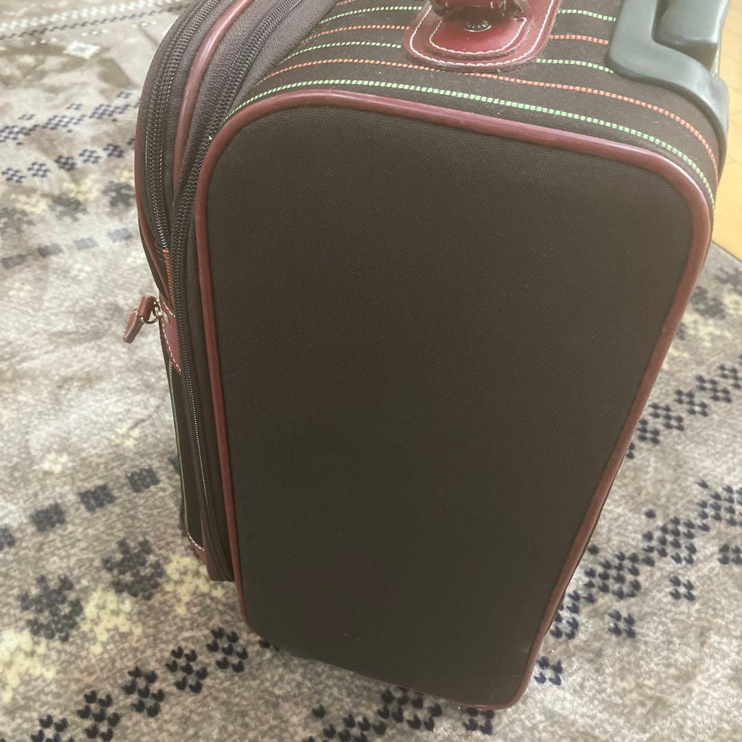 機内持ち込み可能　エースのソフトスーツケース　ソフトキャリーカート