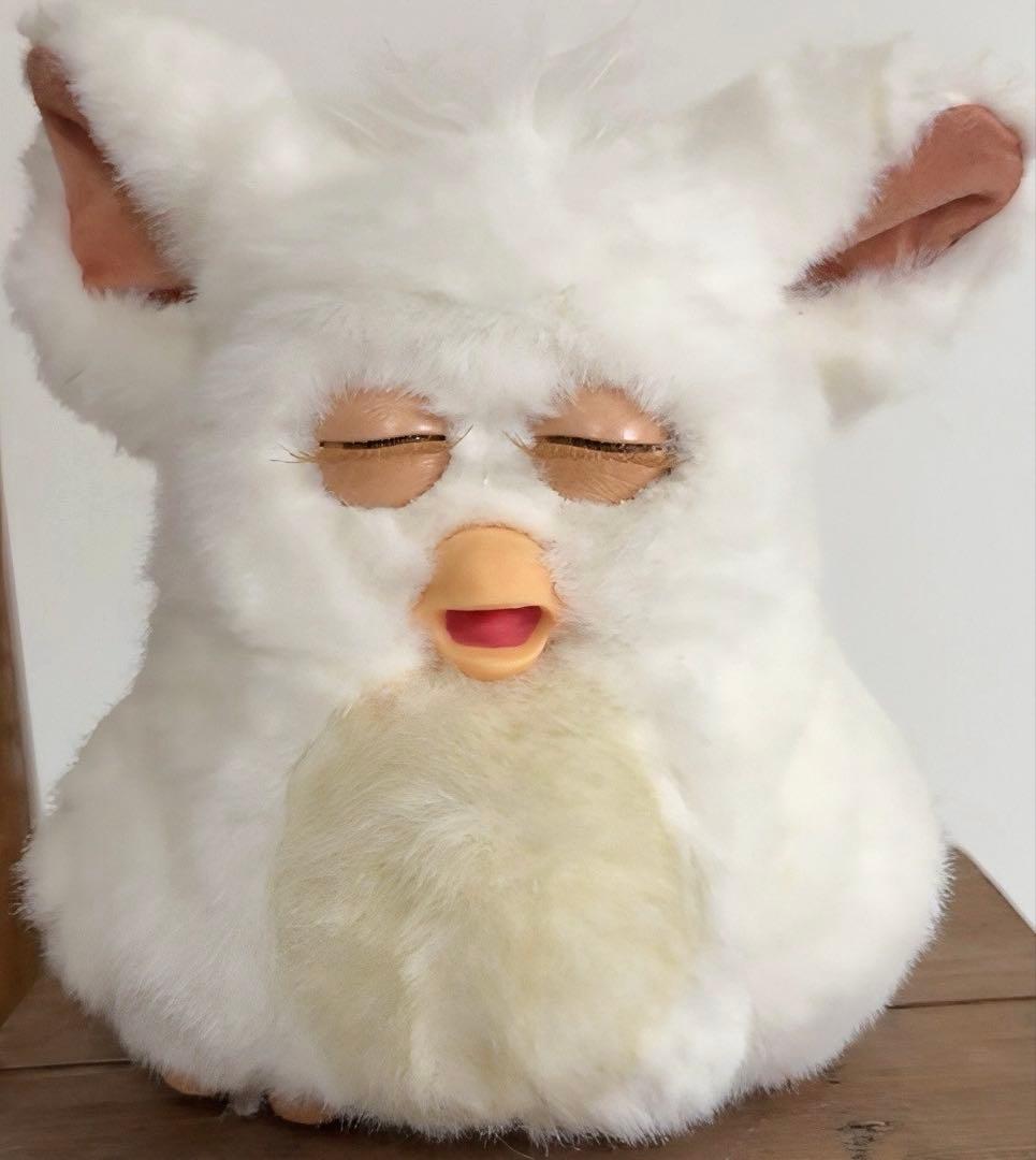 ファービー２ スノーボールホワイト 青目 動作確認済み 写真追加済