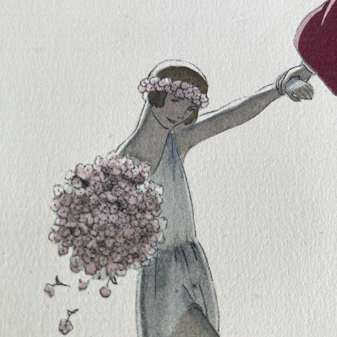 A.E.マルティ☆ファッションプレート『VOILA LE PRINTEMPS』