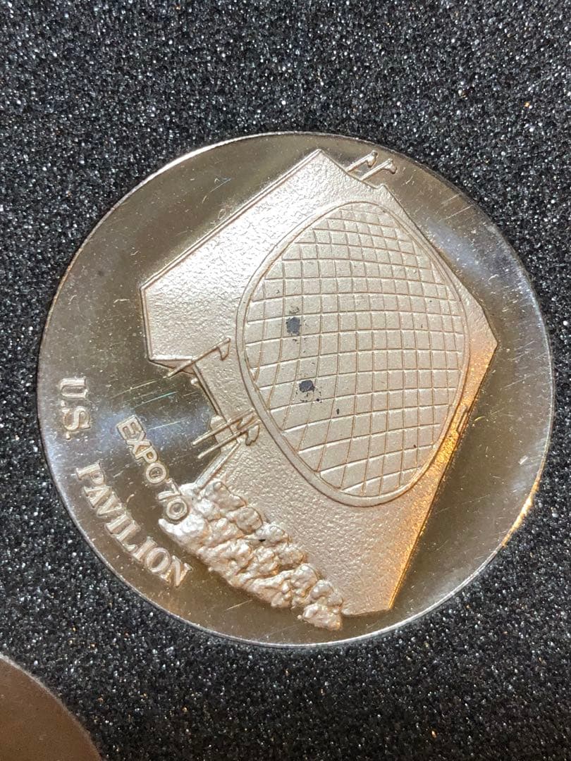 4273【日本・銀貨】1000純銀　銀貨　銀製メダル　5枚セット　値下げ不可